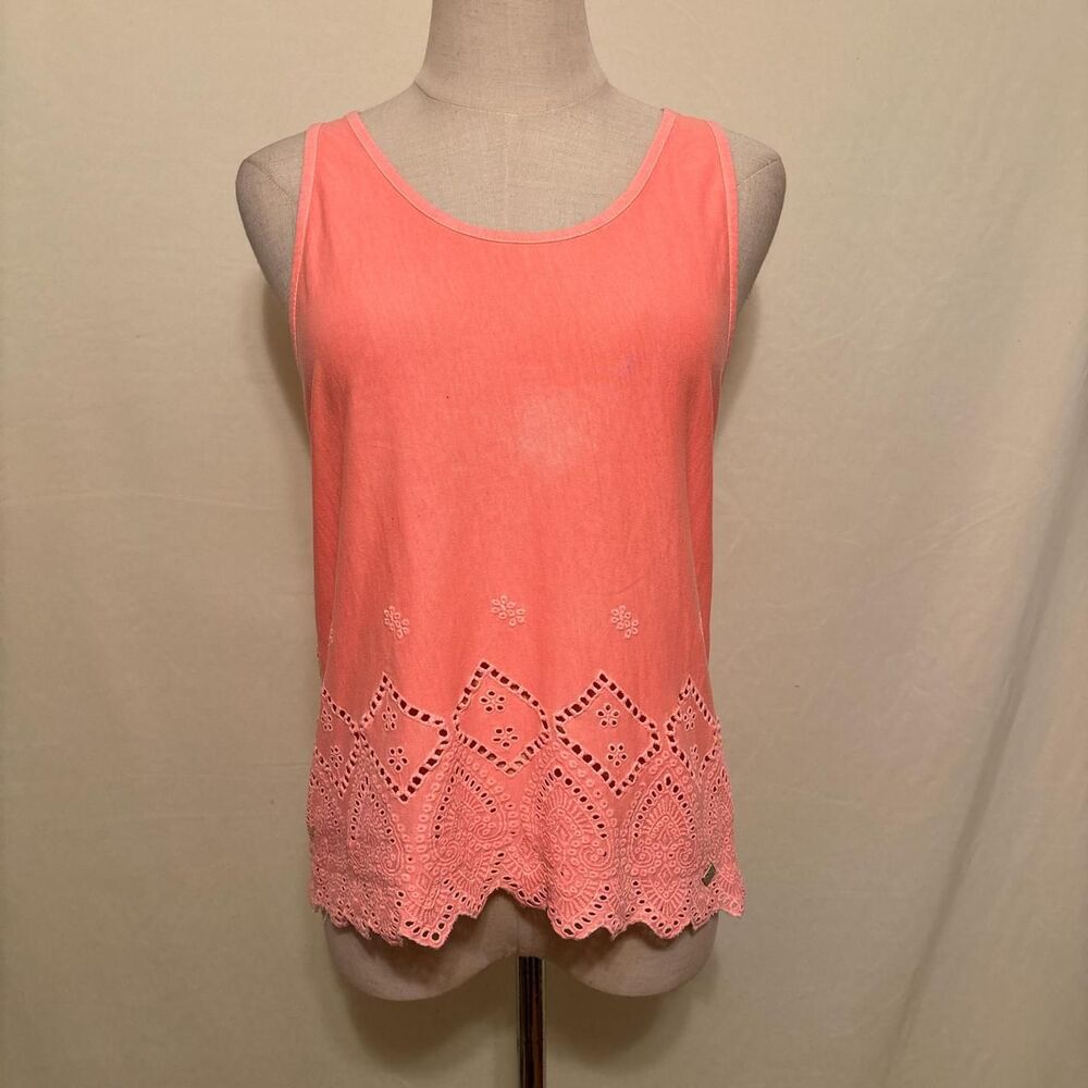 basic pink tank top